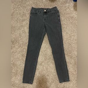 Express black skinny jeans